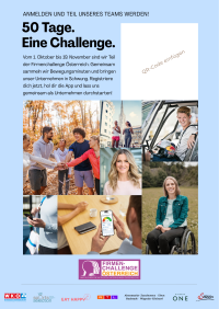 Plakat modern - Firmenchallenge